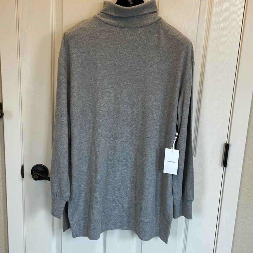 New Nordstrom Comfy Lounge Turtleneck Dress